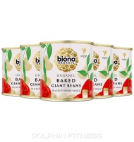 Biona Organic Baked Giant Beans in a Rich Tomato Sauce