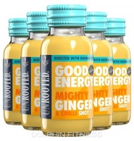 Unrooted Good Energy Mighty Ginger & Chilli Shot