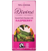 Divine Smooth Dark With Raspberries 70% Cocoa