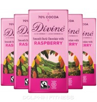 Divine Smooth Dark With Raspberries 70% Cocoa