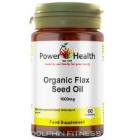 Power Health Organic Flax Seed Oil 1000 mg