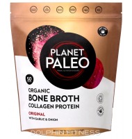Planet Paleo Organic Bone Broth Collagen Protein with Garlic & Onion