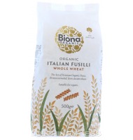 Biona Organic Italian Pasta Wholegrain Fusilli