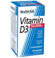 HealthAid Vitamin D3 50,000 iu