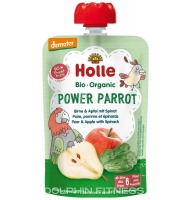 Holle Organic Power Parrot Pear & Apple With Spinach