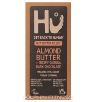 HU Organic Almond Butter & Quinoa Dark Chocolate Bar
