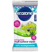 Ecozone Anti-bacterial Multi Surface Wipes
