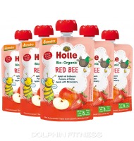Holle Organic Red Bee Apple With Strawberry