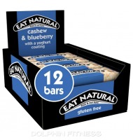 Eat Natural Cashew & Blueberry with a Yoghurt Coating Bar
