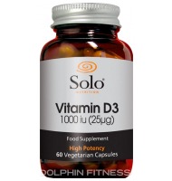 Solo Nutrition Vitamin D3 1000 IU