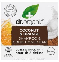 Dr. Organic Coconut & Orange Shampoo & Conditioner Bar