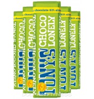 Tony's Chocolonely 51% Cocoa Vegan Bar (35 x 47g) Dark Almond Sea Salt