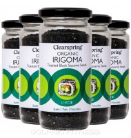 Clearspring Organic Irigoma Toasted Black Sesame Seeds