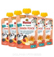 Holle Organic Panda Peach Apricot & Peach And Banana With Spelt