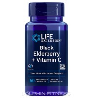 Life Extension Black Elderberry + Vitamin C