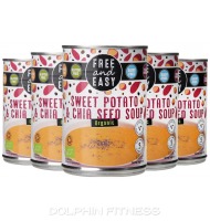 Free & Easy Organic Sweet Potato and Chia Seed Soup