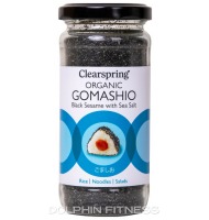 Clearspring Organic Gomashio Black Sesame with Sea Salt