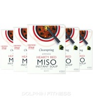 Clearspring Japanese Hearty Red Miso Instant Soup