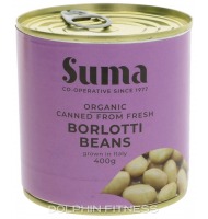 Suma Organic Borlotti Beans Fresh