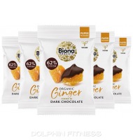 Biona Organic Ginger Coated in Dark Chocolate