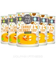 Free & Easy Organic Carrot & Coconut Soup