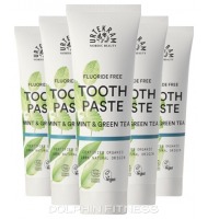 Urtekram Fluoride Free Toothpaste Mint & Green Tea