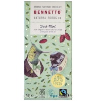 Bennetto Dark Mint Organic Fairtrade Chocolate