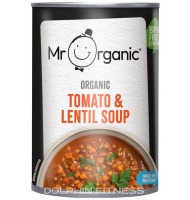 Mr Organic Tomato & Lentil Soup