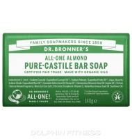 Dr. Bronner's All-One Hemp Almond Pure-Castile Bar Soap