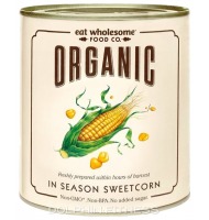 Eat Wholesome Organic In Season Sweetcorn