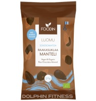 Foodin Vegan & Organic Raw Chocolate Almond No Added Sugar
