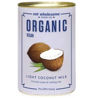 Eat Wholesome Organic Light Coconut Milk