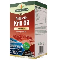 Natures Aid Antarctic Krill Oil Omega-3