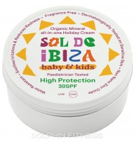 Sol De Ibiza Baby & Kids Organic Mineral All-In-One Cream SPF30