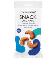 Clearspring Snack Organic Tamari Roasted Cashew Nuts