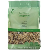 Just Natural Organic Fruit & Hazelnut Muesli