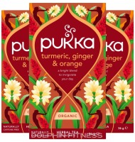 Pukka Organic Turmeric, Ginger & Orange