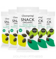 Clearspring Snack Organic Tamari Roasted Pumpkin Seeds
