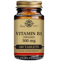 Solgar Vitamin B1 500 mg