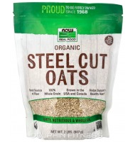 NOW Organic Steel Cut Oats
