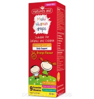 Natures Aid Multi Vitamin Drops for Infants and Children