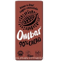 Ombar 90% Cacao Dark Chocolate Bar