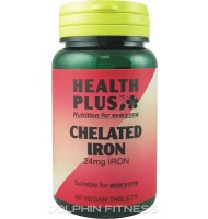 Health Plus Chelated Iron 24 mg