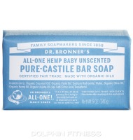 Dr. Bronner's All-One Hemp Baby Unscented Pure-Castile Bar Soap