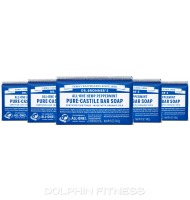 Dr. Bronner's All-One Hemp Peppermint Pure-Castile Bar Soap