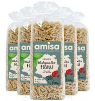 Amisa Organic Wholegrain Rice Fusilli