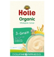Holle Organic 3-Grain Wholegrain Cereal