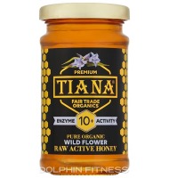 Tiana Pure Organic Wild Flower Active Honey 10+