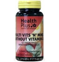 Health Plus Multi Vits 'n' Mins Without Vitamin A