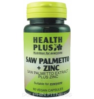 Health Plus Saw Palmetto + Zinc